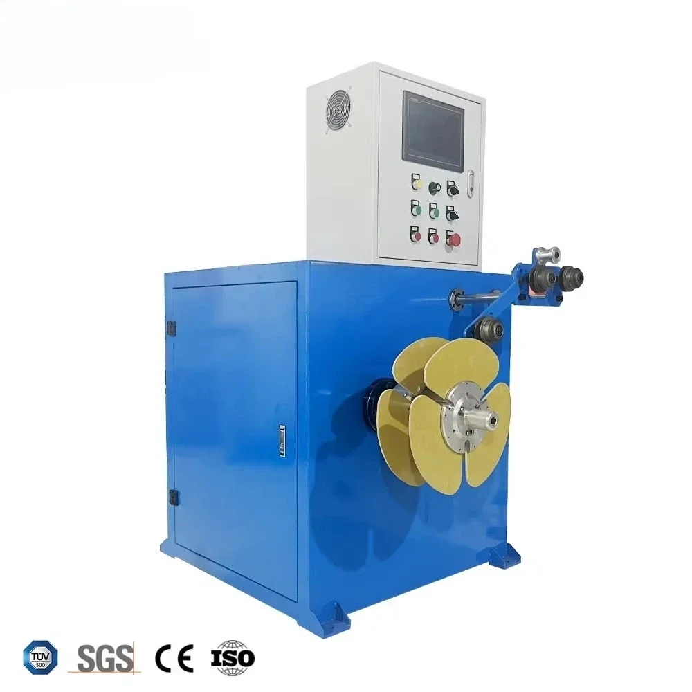 Wire Winding Machine Reel and Coil Head Double Use Rope Wire Copper Wire Servo Precision Take-up Machine