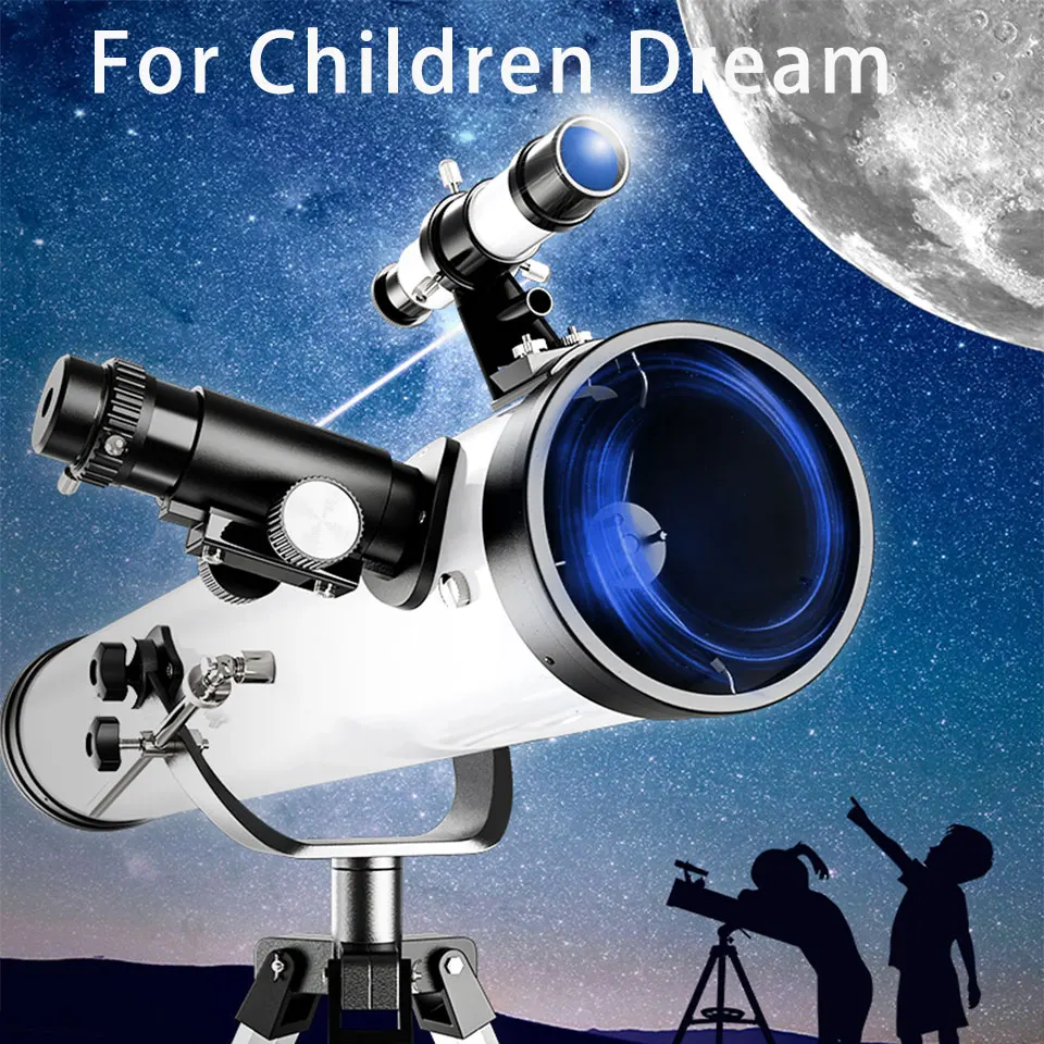 

875X Professional Astronomical Telescope Upgrade 1.25 Inch Eyepiece Full HD Take Photo Deep Space Star Moon for Outdoor Camping