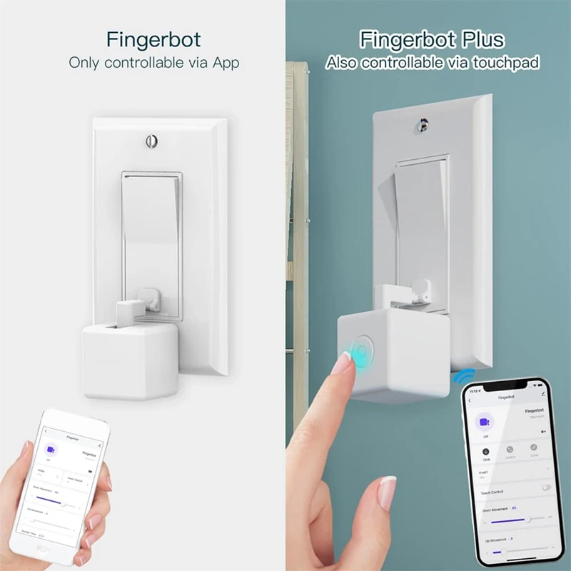 Fingerbot Plus 스마트 단추 푸셔 및 액세서리 키트, 교체 예비 부품 액세서리 도구 팩