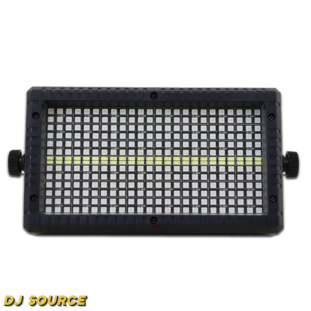 Mini LED Strobe Light 48+8 Segments RGB Wall Wash Horse Racing Effect Stage Lights With Remote Control DMX512 Dj Disco Bar Party