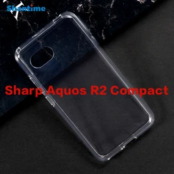 Case for Sharp Aquos R2 Compact TPU Shockproof Rubber Cover Protective Bumper Flexible Shell for Sharp Aquos R2 Compact