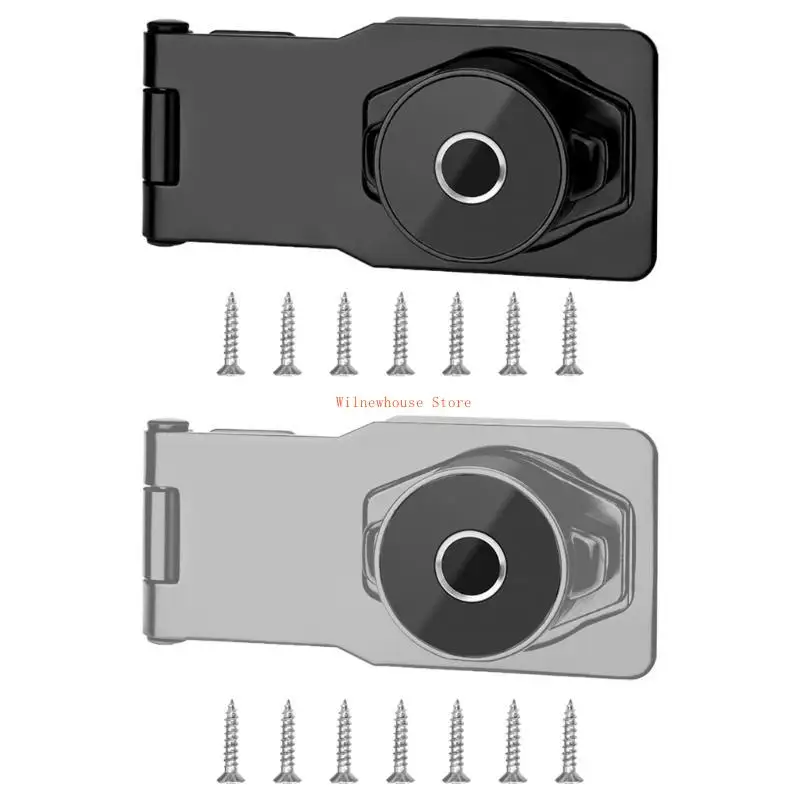 

F62A 5" Display Fingerprints Cabinet Lock with Key Plate set for Theft Protections