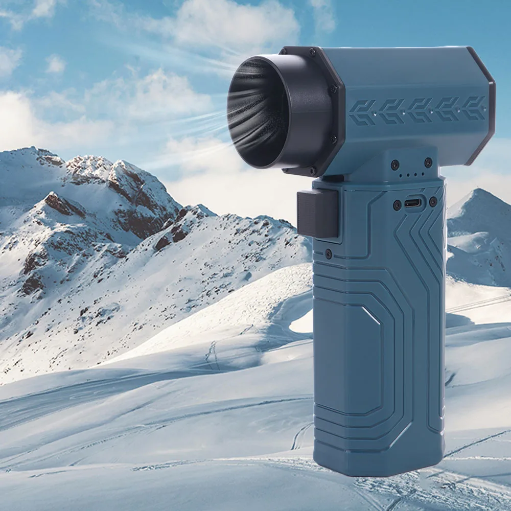 

210000 RPM Mini Turbo Jet Fan Brushless Motor High-speed Violent Blower Rechargeable Powerful Airflow Industrial Duct Fan Car