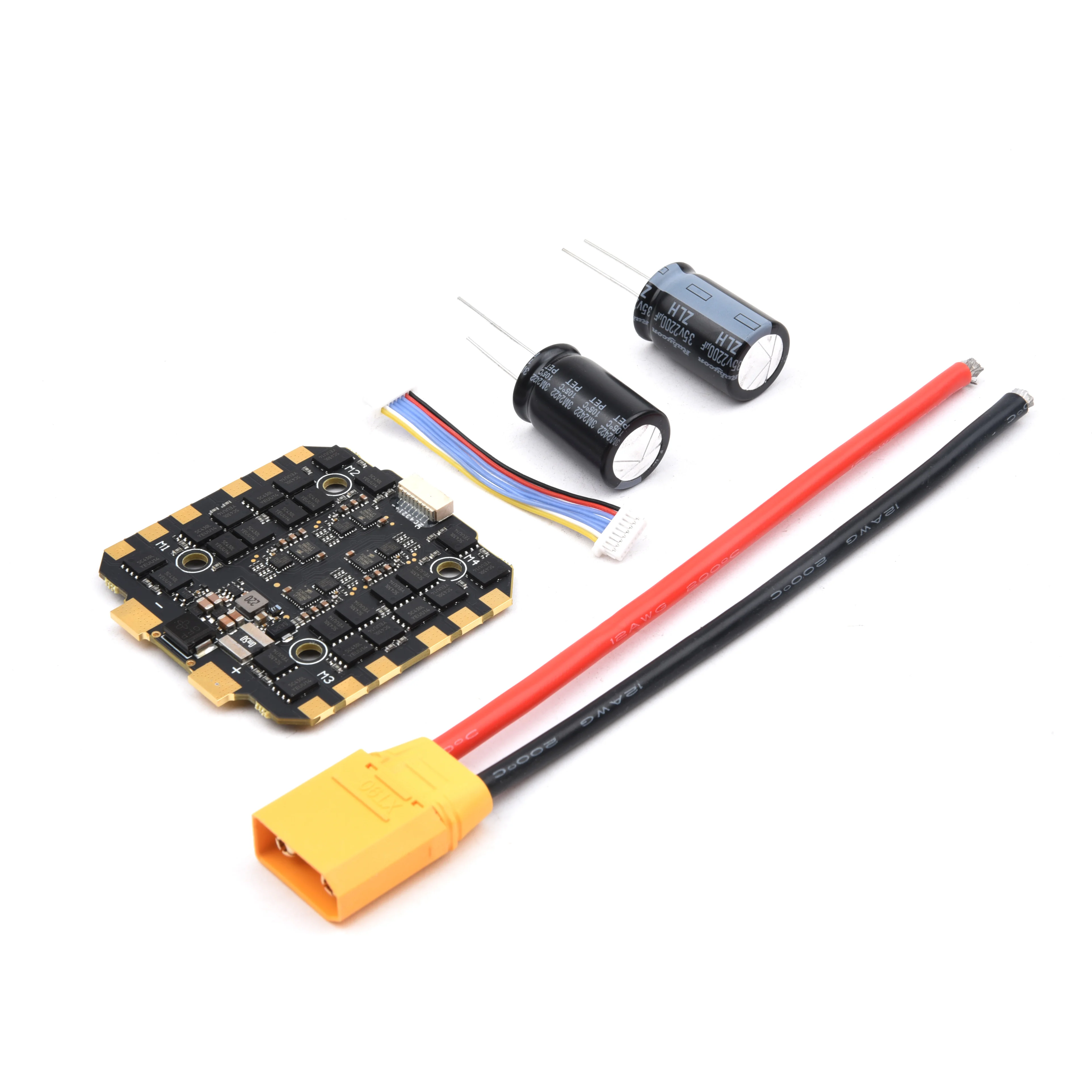 F7 F722 F722HD MPU6500 Flight Controller und 80A 4in1 ESC 3-6S Eingang für 13 Zoll RC FPV Drone Quadcopter Rahmen