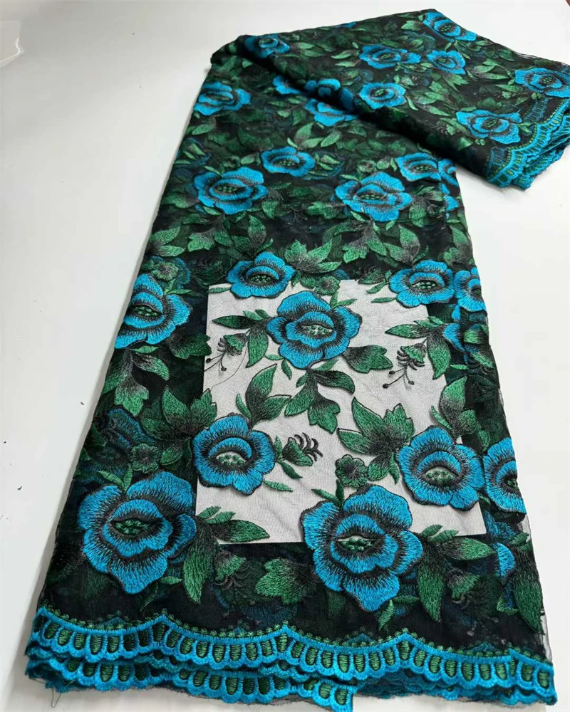 أحدث أفضل جودة نسيج دانتيل تول مطرز ناعم جدًا من النمسا لفستان الحفلات المسائية