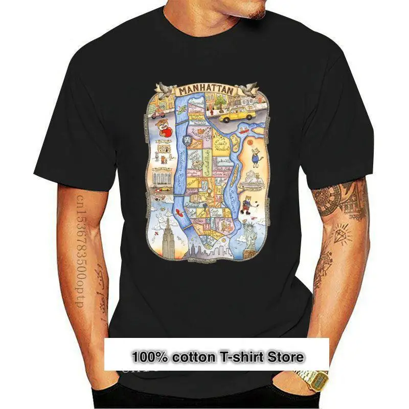 Camiseta de recuerdo de MAPPA NEW YORK CITY NYC, obra de arte, mapa de MAPPA 3 S-M-L-XL-2XL-3XL