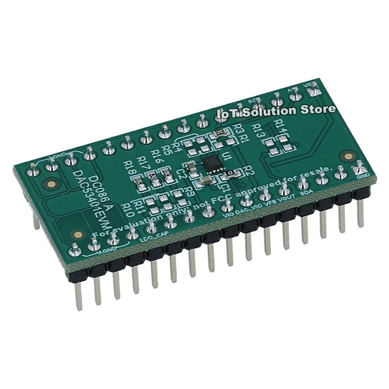 

DAC53401EVM DAC53401 10-bit 1-channel DAC with NVM, buffered voltage output and I2C interface evaluation module
