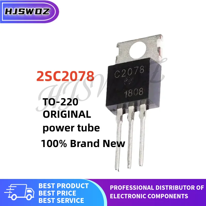 10 ~ 30 Uds. Componentes electrónicos originales nuevos 2SC2078 C2078 Power Transistor TO-220