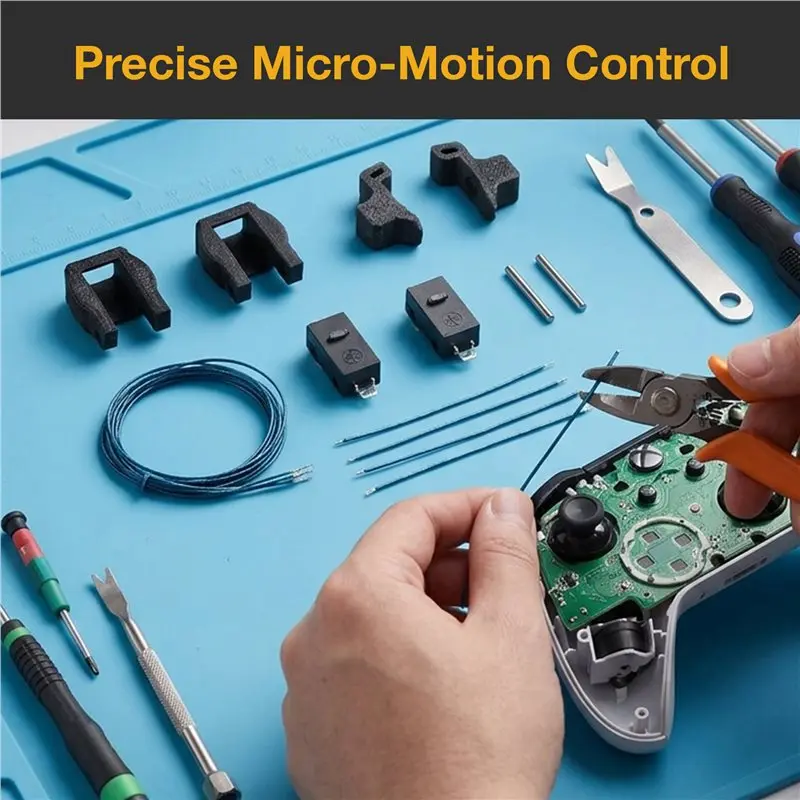 For Ds4 Scuf Large Micro-Motion Kit Blade Back Key Adapter Large/Small Micro-Switch Spring Plate Micromotion Custom