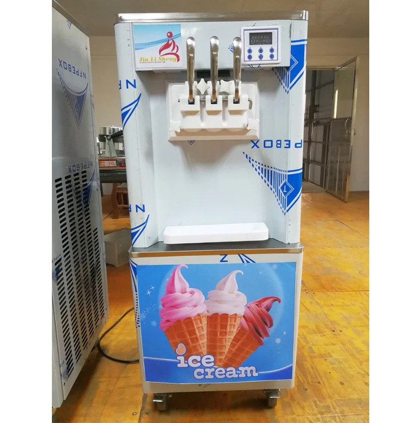 

Ice Cream Machine Commercial Vertical Soft Ice Cream Machine Sundae Machine