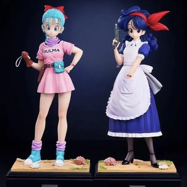 새로운 JT 스튜디오 드래곤 볼 30cm 애니메이션 피규어 불마, 런치 어린 시절 시리즈 동상 수집품 모델 인형 장식품 선물 장난감