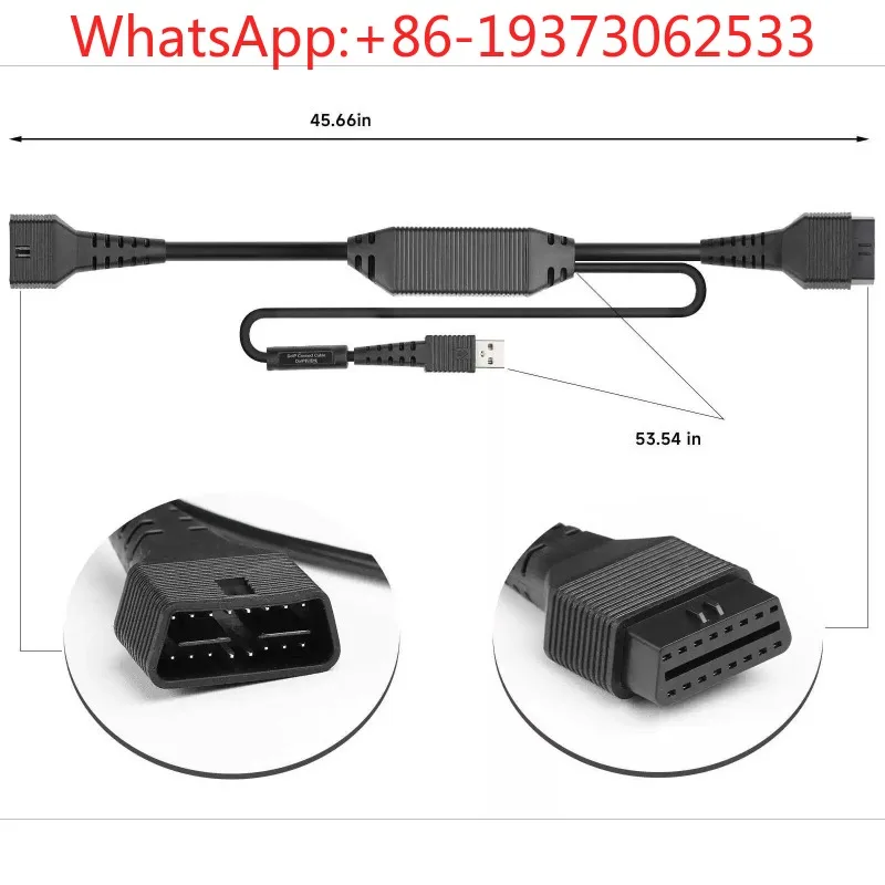 X431DOIP Adapter Cable Conversion Head Is Suitable for PRO3S + V3.0 Serial Number Starting with 98878