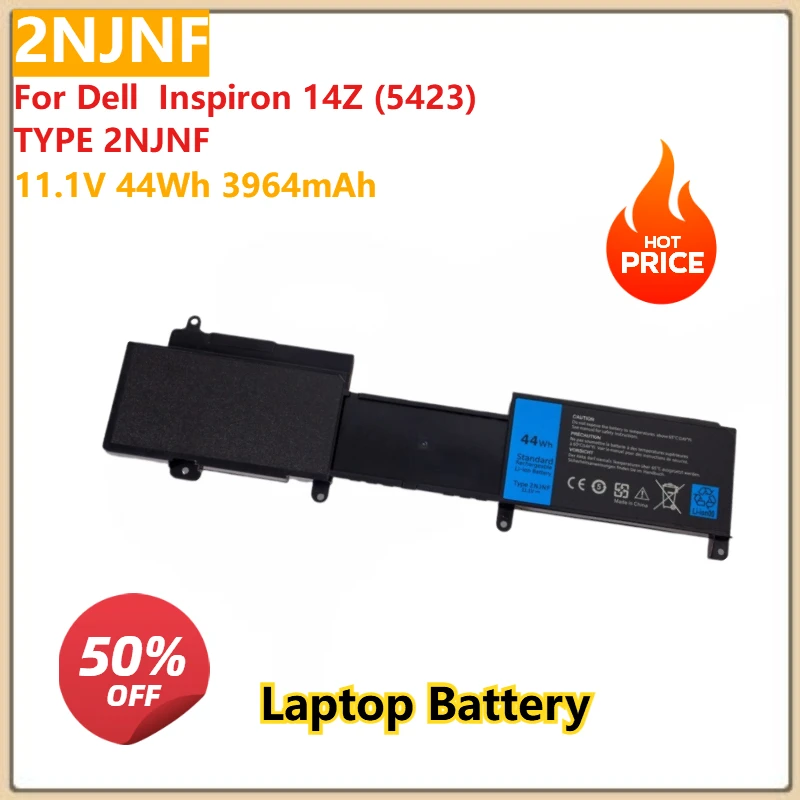 

Сменный аккумулятор для ноутбука 2NJNF 11,1 В 44 Втч 3964 мАч для Dell Inspiron 14Z (5423) ТИП 2NJNF