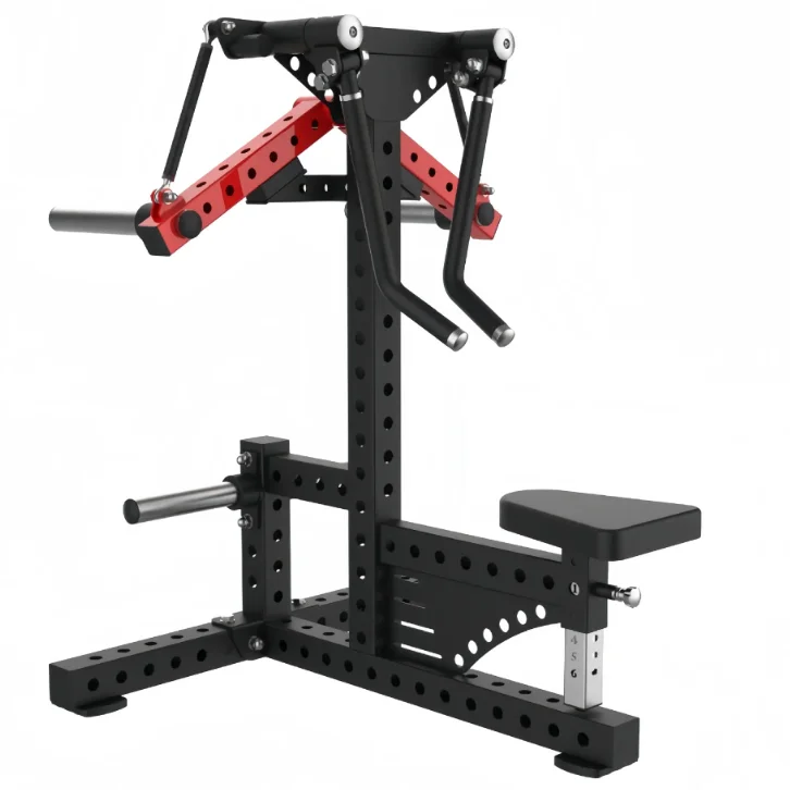

Professional Gym Equipment Steel Plate Loaded Lateral Raise Trainer Standing Workout Body Building