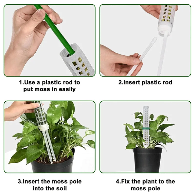 

Moss Stake For Climbing Plants Climbing Plant Support Moss Stake Reinforcement Angle Design Plant Stakes Easy To Use