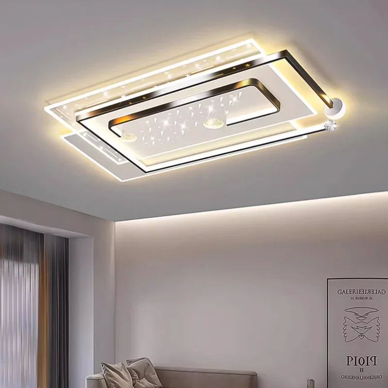 

Modern Minimalist Ceiling Light Multi Shaped LED Lighting Fixtures Acrylic Ceiling Lamp For Living Room Bedroom Dining Table