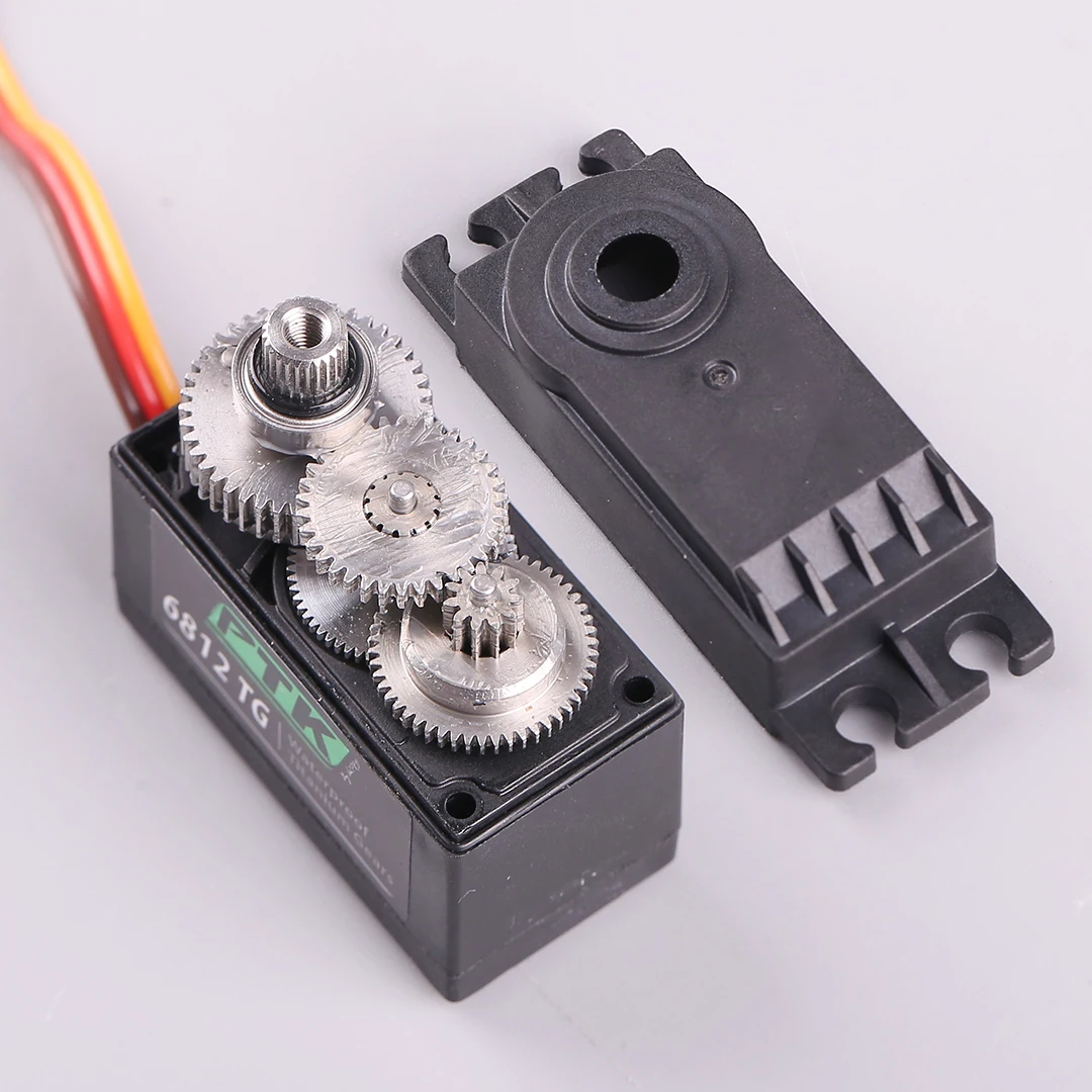 Servo Digital PTK 6812TG 13.8KG / 0.11sec à Prova d'Água para Modelos de Carros RC, Modelos de Navios e Aeronaves de Asa Fixa