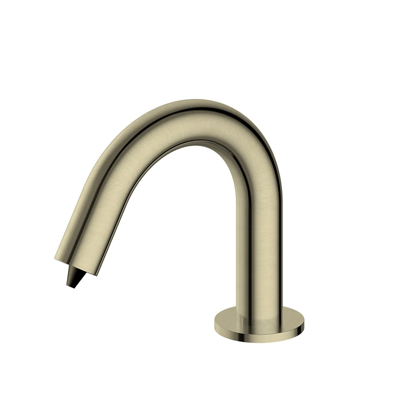 

Gold Brushed Brass Infrared Sensor Foam Machine Soap Dispenser Auto Foam Sensor Hand Liquid Soap Dispenser for Display