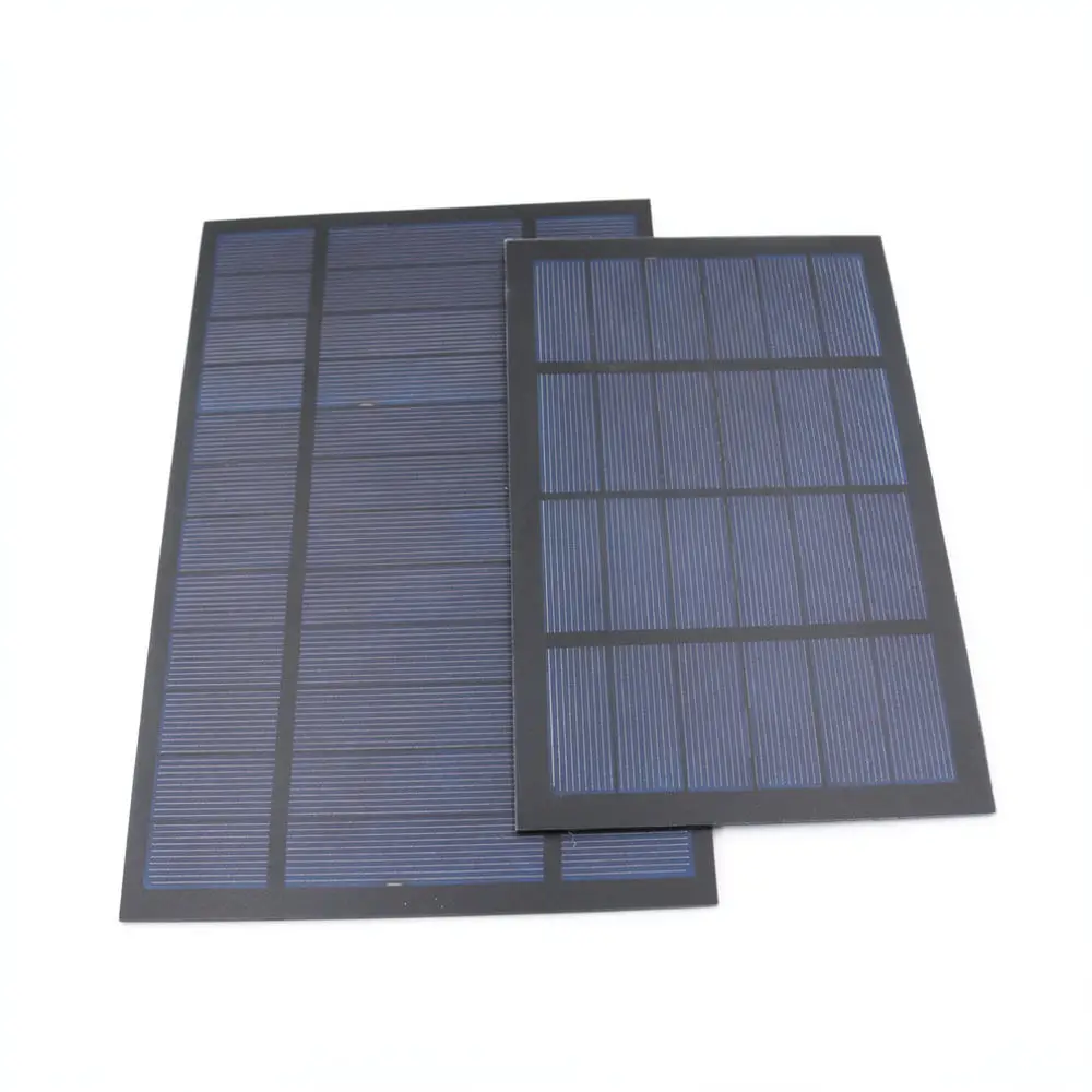 For For ANGUI 6V PET Laminated Solar Panel Photovoltaic Charger Portable Battery Module For Outdoor DIY Electronic Devices