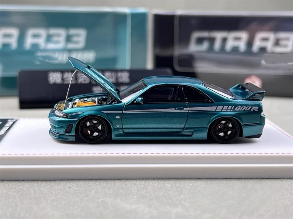 

Готовые акции Focal Horizon 1:64 GTR R33, литые под давлением подарки на день рождения, хобби, дисплей, моделирование, коллекция