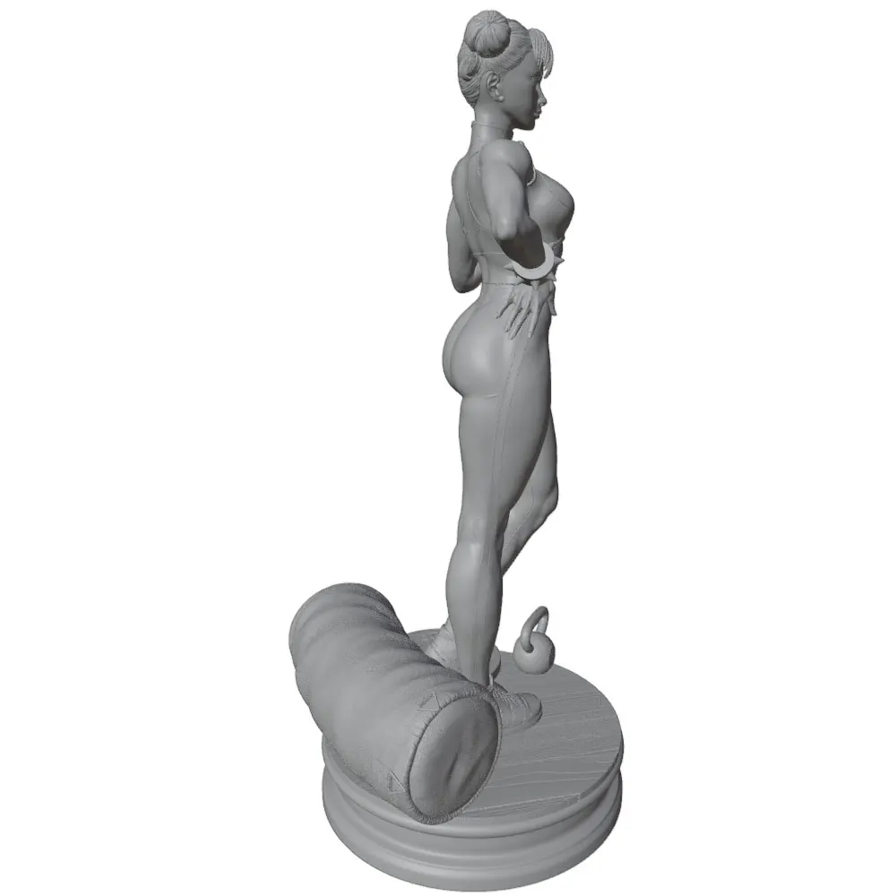 75mm --250mm Sexy Girl Resin Model Kits GK Miniature 3D Printed Gray Model Figurine DIY Doll Model Unassembled And Unpainted view 5
