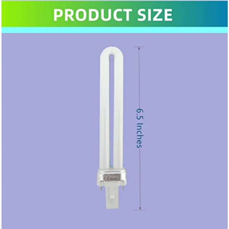 9 Watts Fluorescent Bulb Compatible with FlyWeb Classic Fly Light EL 22, CFS BL350 Replacement Light Bulbs