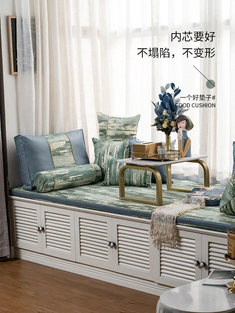 Tech Fabric Floating Window Mat, Windowsill Mat, Mesh Red, New Tatami Mat, Waterproof and Anti-Skid,