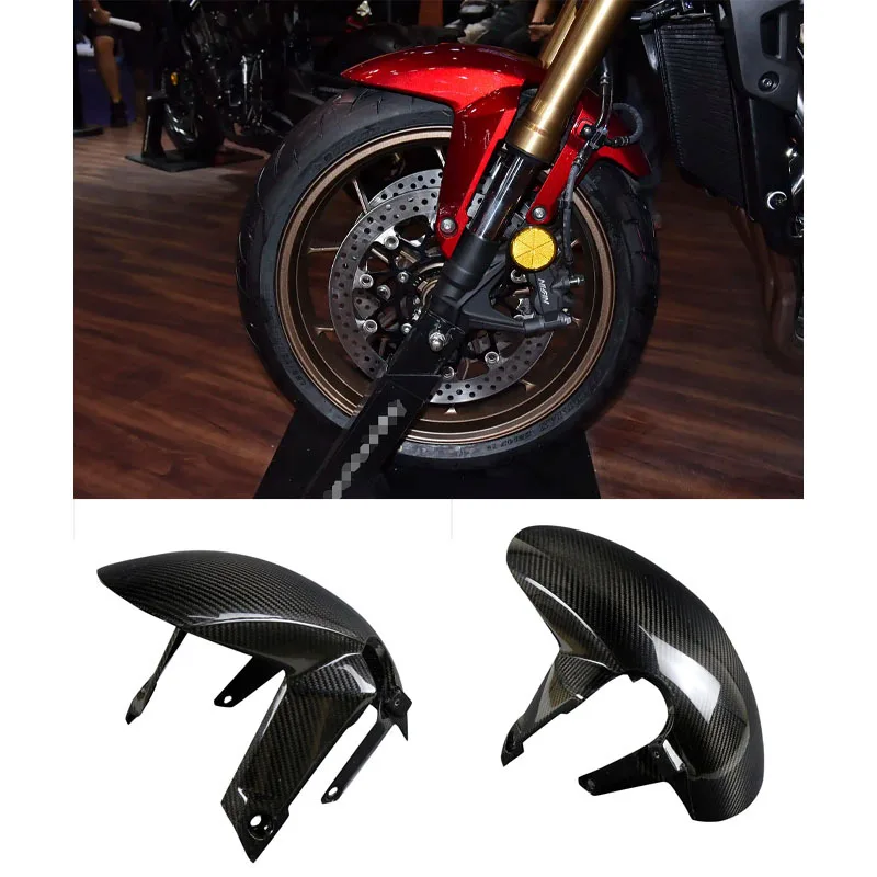 

ApplicableHONDAHondaCBR650RMotorcycle Accessories Modified Carbon Fiber Front Mudguard Splash Guard Shell