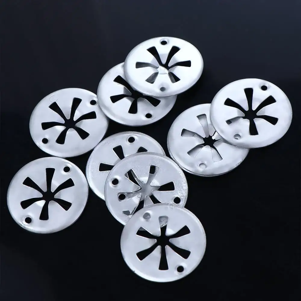 10Pcs 30mm Metal Car Accessories Car Plastic Rivets Metal Hood Bonnet Metal Gasket Engine Insulation Cover Auto Fastener Clip