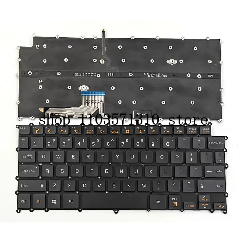 

N New for LG gram 13z980 13zd980 13z990 14z980 14zd980 14z990 14z90n 14zd90n laptop keyboard backlit SG-91020-XUA aew 73969812
