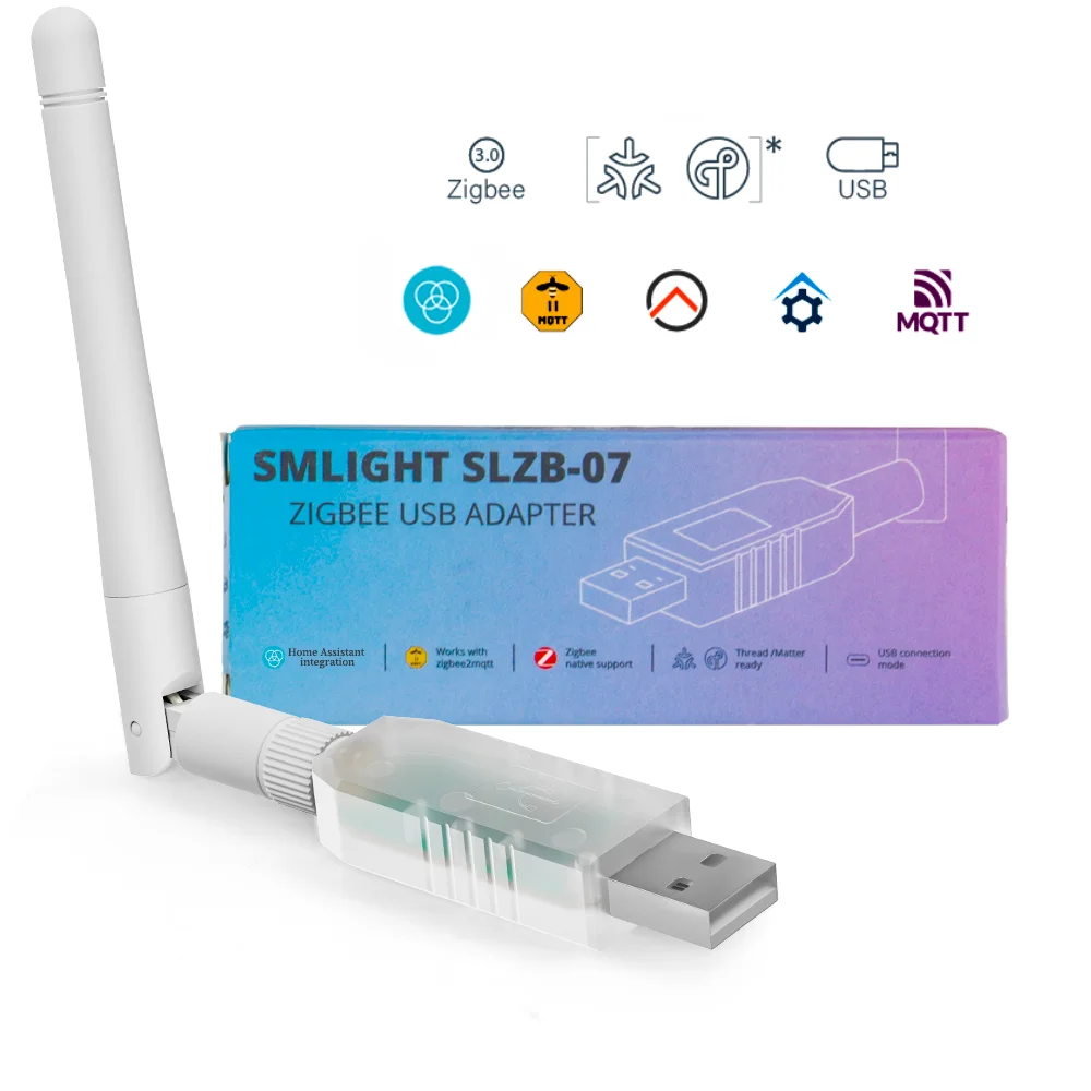 

Адаптер Zigbee2MQTT-USB с Bluetooth, EFR32MG21, домашний помощник, ZHA, системный блок, 2,4 ГГц, SMA антенна для передачи данных и питания