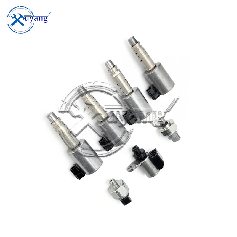 

RE0F10D RE0F10E JF016E JF017E CVT8 Transmission Solenoids w Pressure Sensor for Nissan X-Trail Infiniti JX35