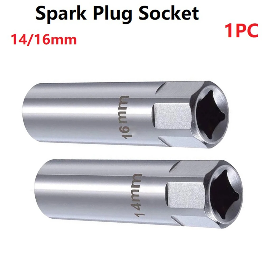 Wrench Spark Plug Socket Silver Sleeve Socket 12-point 18.5/20mm 62mm Removal Tool 1pcs Tool Hot Sale 2021 New