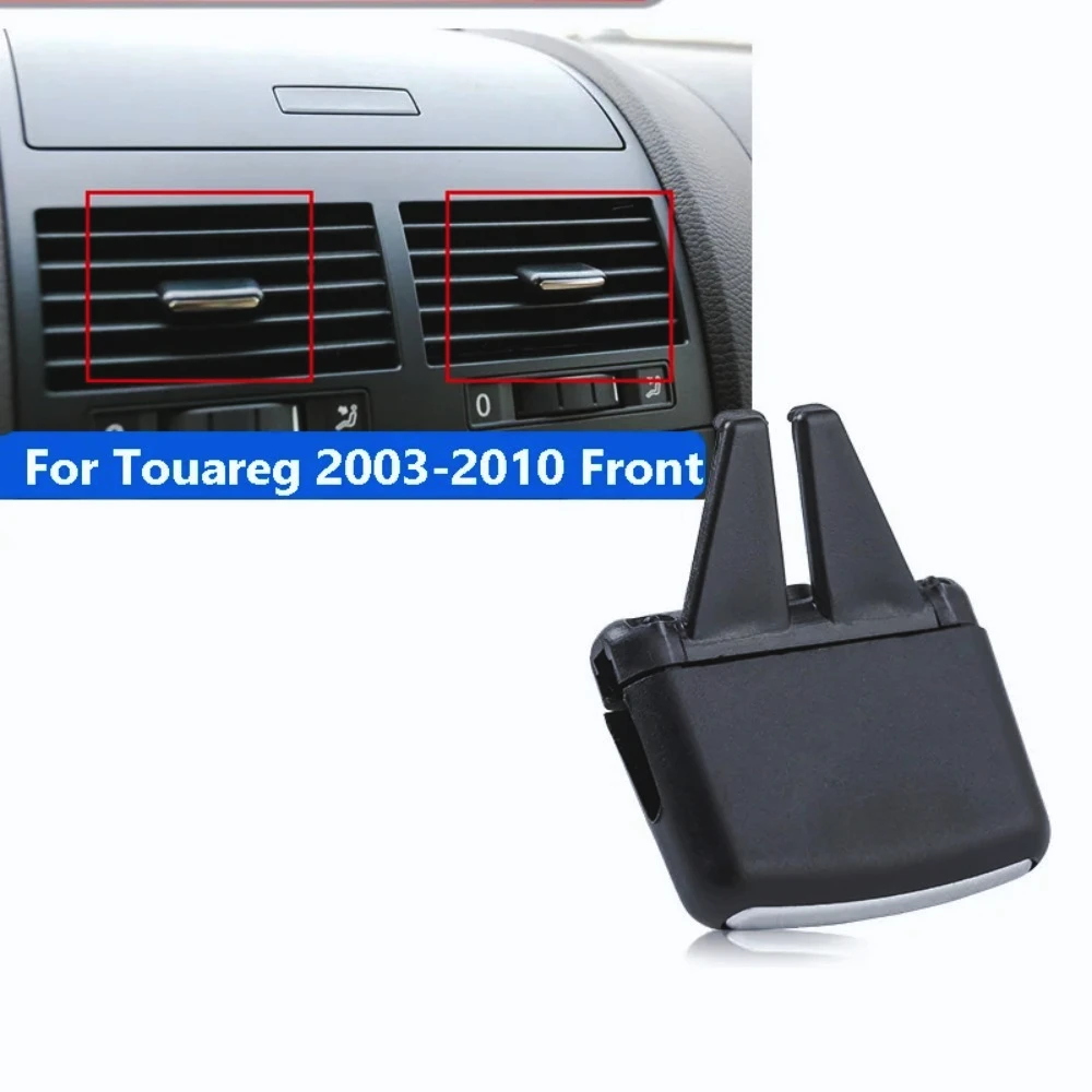 Para VW Touareg 7L6 7LA tablero frontal AC rejilla  ventilación ajuste Clip slizante perilla embellecedora 2003 2004 2005 2006 2
