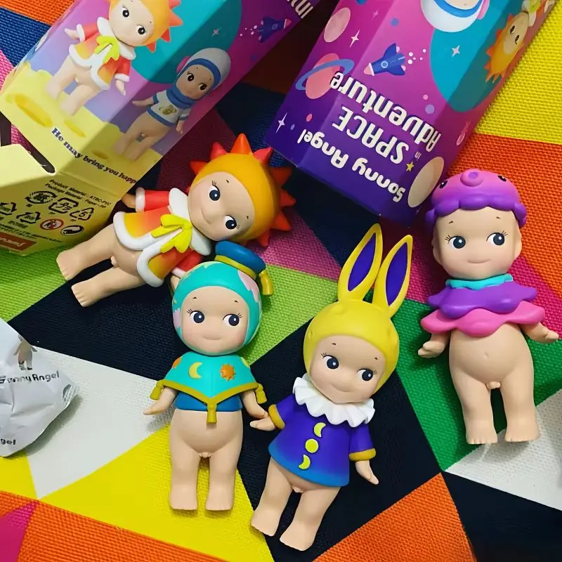 

Original Sonny Angel In Space Adventure Blind Box Party Cute Dolls Confirm Style Surprised Box Toy Mobile Phone Accessories Gift