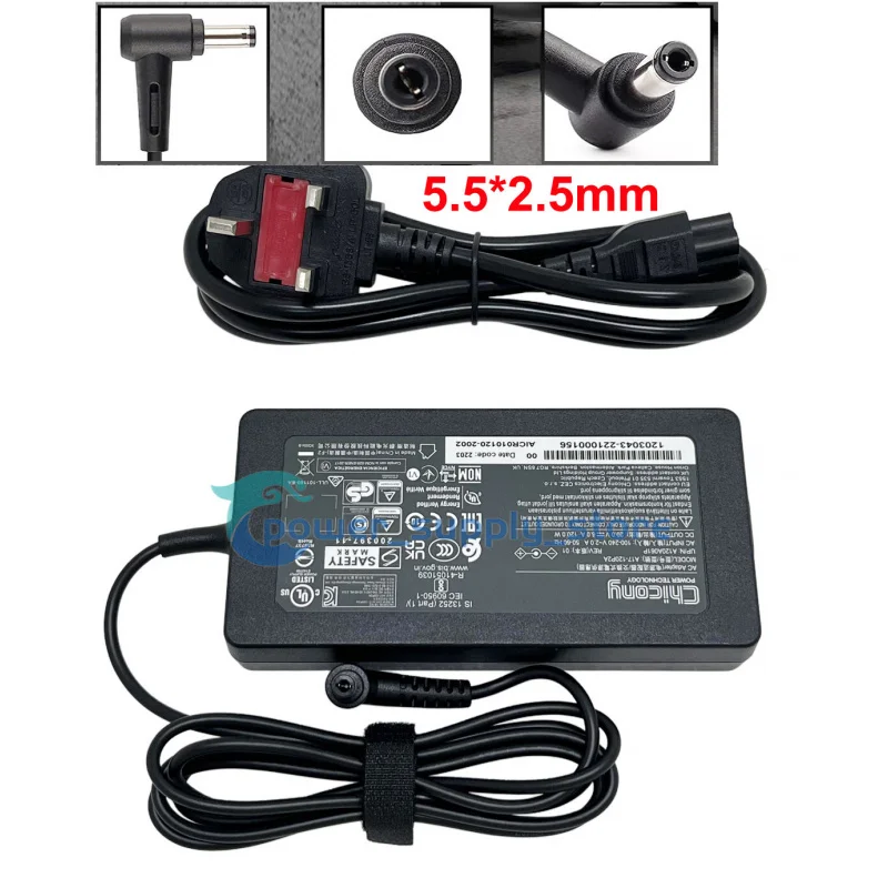 

Genuine Chicony 120W 19.5V 6.15A AC Adapter Charger For MSI PX60 6QD WS60 2QJ