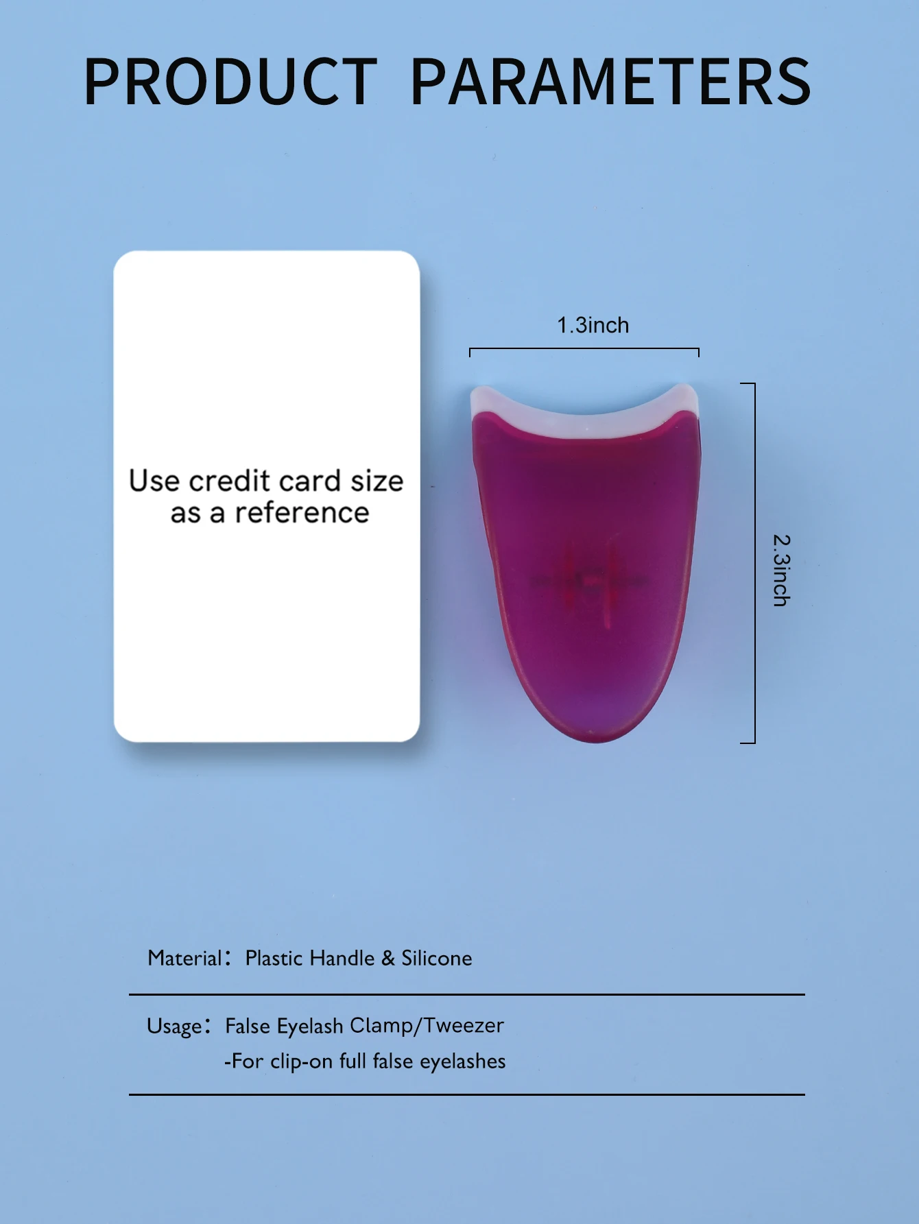 1 قطعة أداة قضيب الرموش ، مجموعات الرموش الملقط للرموش الصناعية ، منحني لتقوم بها بنفسك قضيب الرموش الملقط البلاستيك