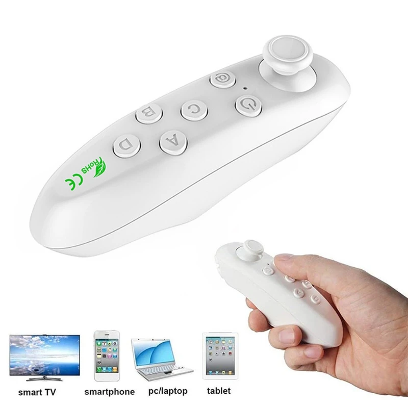 Wireless Bluetooth-compatible Gamepad Remote Controller for Joystick Game Pad Control 3D Glasses