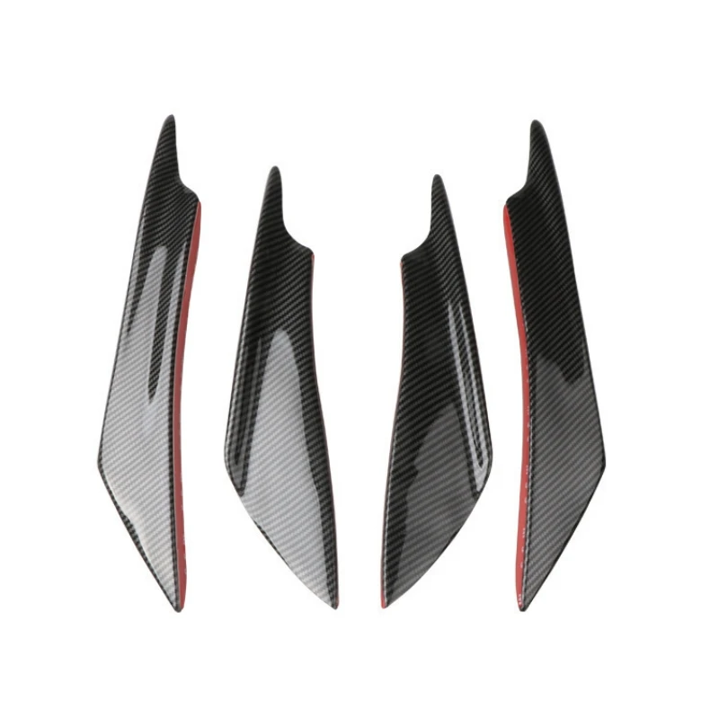 Car Front Bumper Lip Fin Splitter Body Spoiler Canards Spoiler for Citroen C1 C2 C3 C4 C5 C6 C8 XSARA PICA Buick Regal Excelle