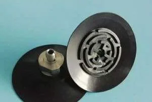 Rubber vacuum chuck 50mmm, M6 external thread  NBR Wear-resisting