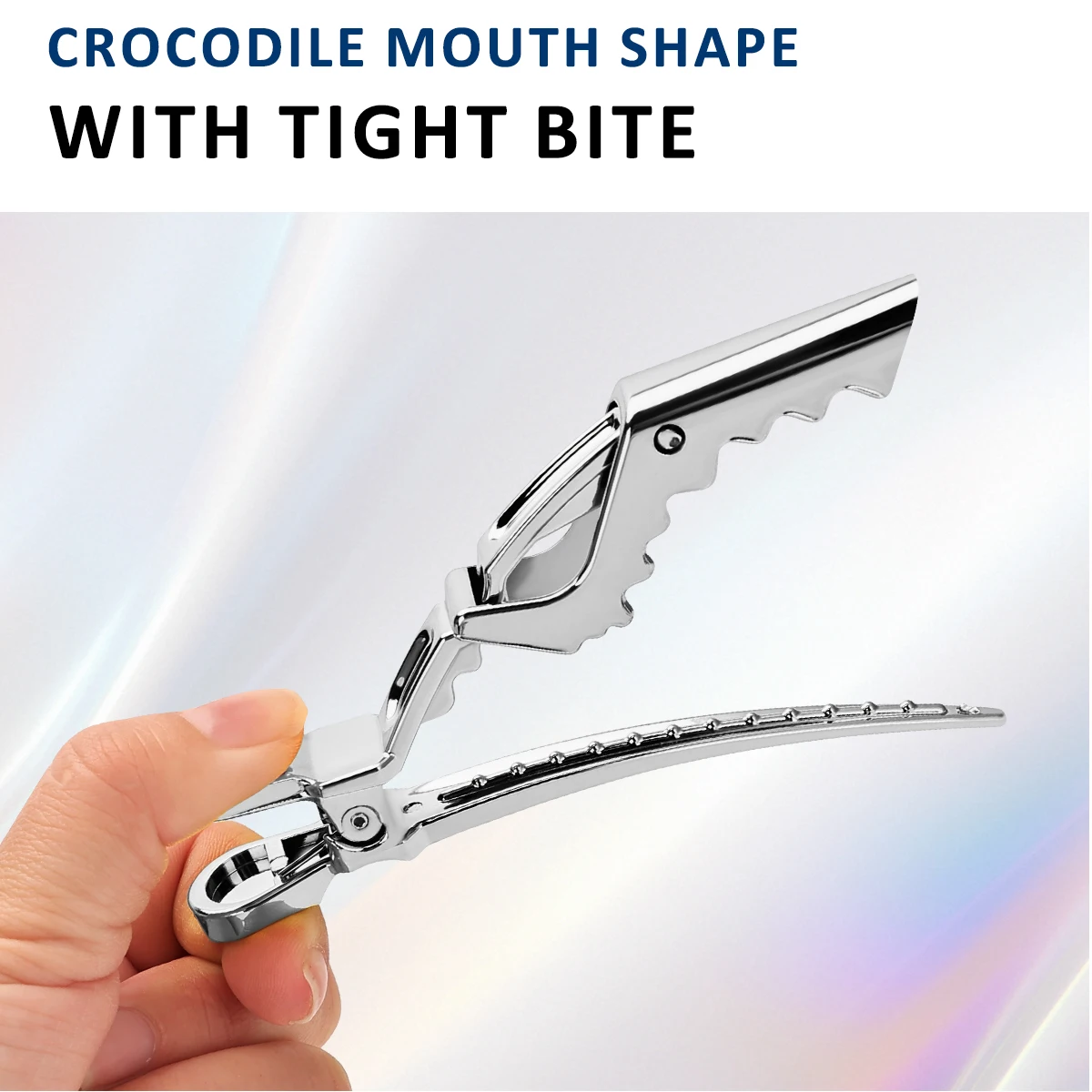 6pcs Alligator Hair Clips, Styling Tools