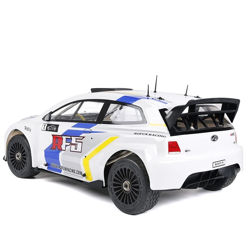 RC Car 1/5 RF5 Gasoline Car Professional Four-wheel Drive Rally  Drift  MCD Platform Remote Control Car Model Toy