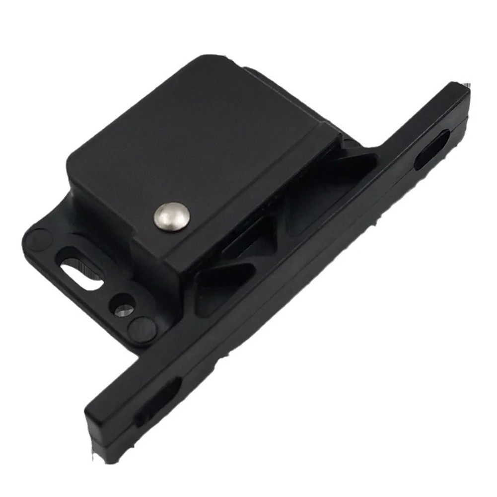 RV Cabinet Door Latch Without Screws Cabinet Latch Drawer Latches Black Door Latch Set Versatile Application Easy Installation