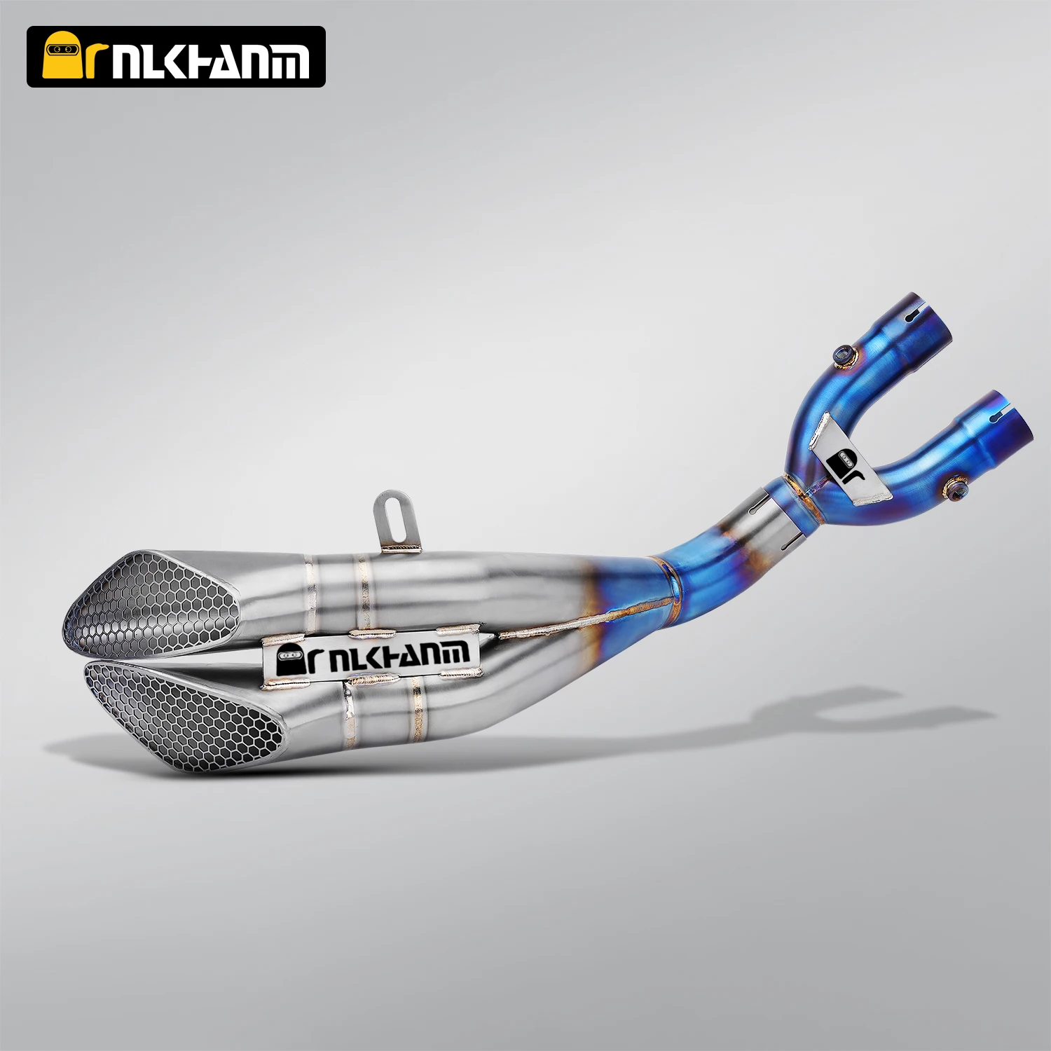 Для модификации выхлопной системы мотоцикла yamaha YZF-R1 R1M NH Gemini Ti. Эвакуация с двойной розеткой для YAMAHA YZF-R1 YZF-R1M 2015-24