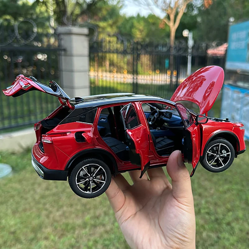 Original factory model QASHQAI 2023 SUV 1:18 alloy car model