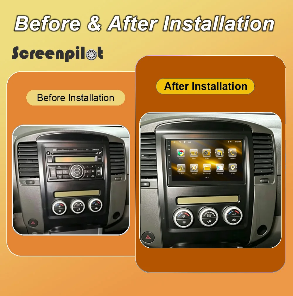 7 Inch Android 16 Car Radio Stereo For Nissan Navara D40 D22 2007 2008 2009 2010-2015 Multimidia Player GPS Carplay Android Auto