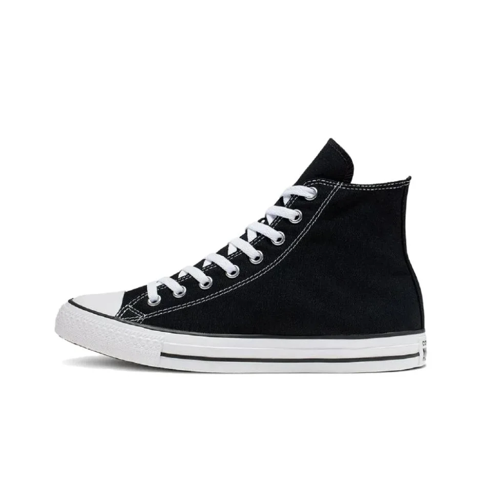 Converse Chuck Taylor All Star Comfortable High top Canvas Shoes Unisex Black 157197C