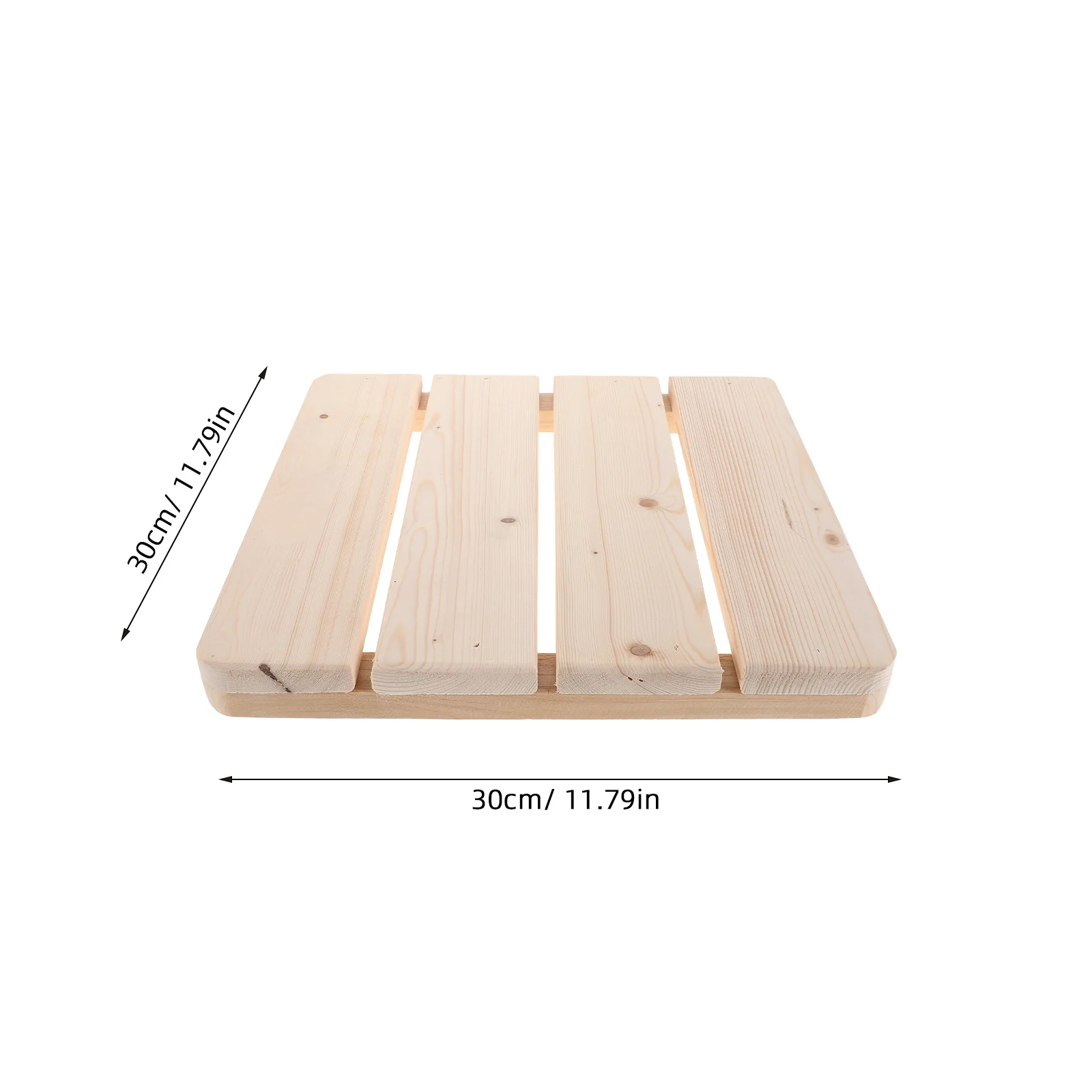 30x30 سنتيمتر الخشب الحقيقي دش حصيرة مرتفعة حمام مقاوم للماء حصيرة ل ساونا الحمام عدم الانزلاق خشبية بطة دش خشبي Duckboard
