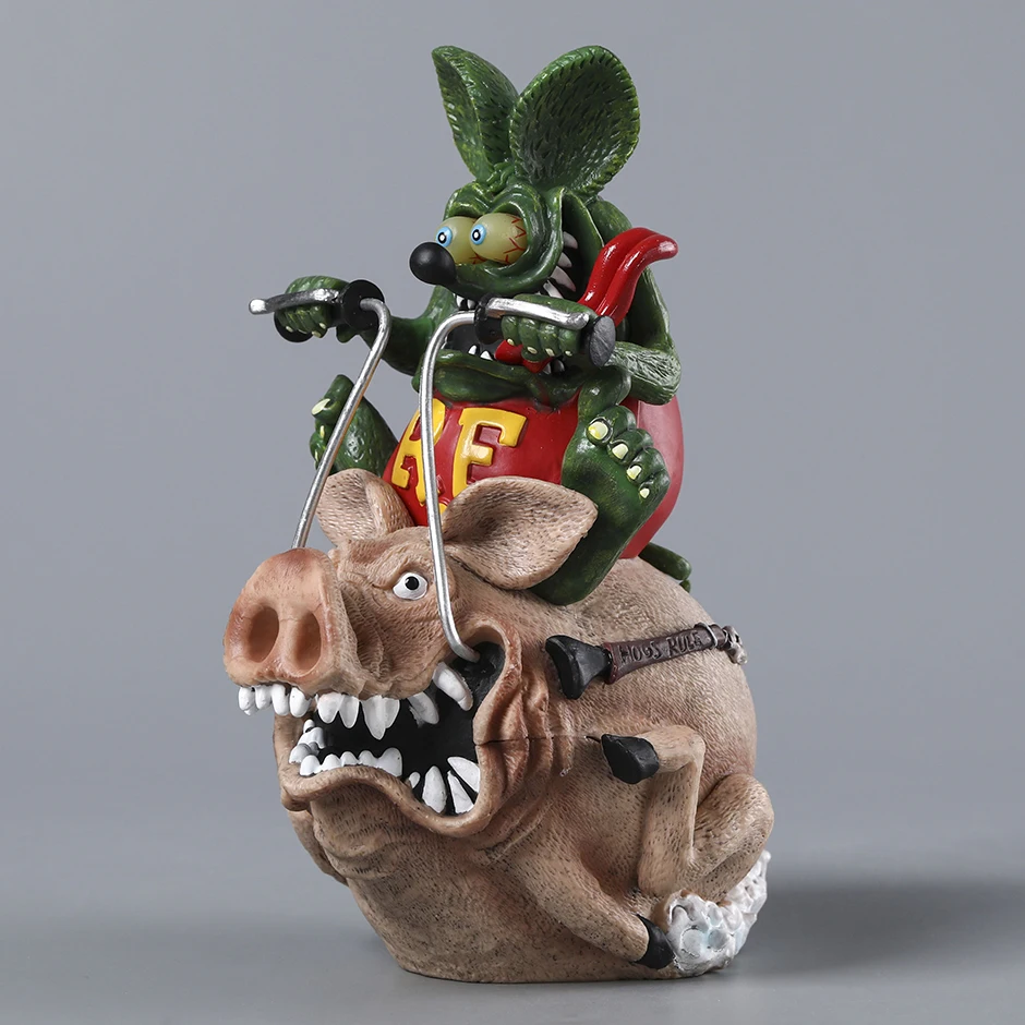 Rat Fink Dark Nights:Death Metal PVC Figurine Doll Toy Collect