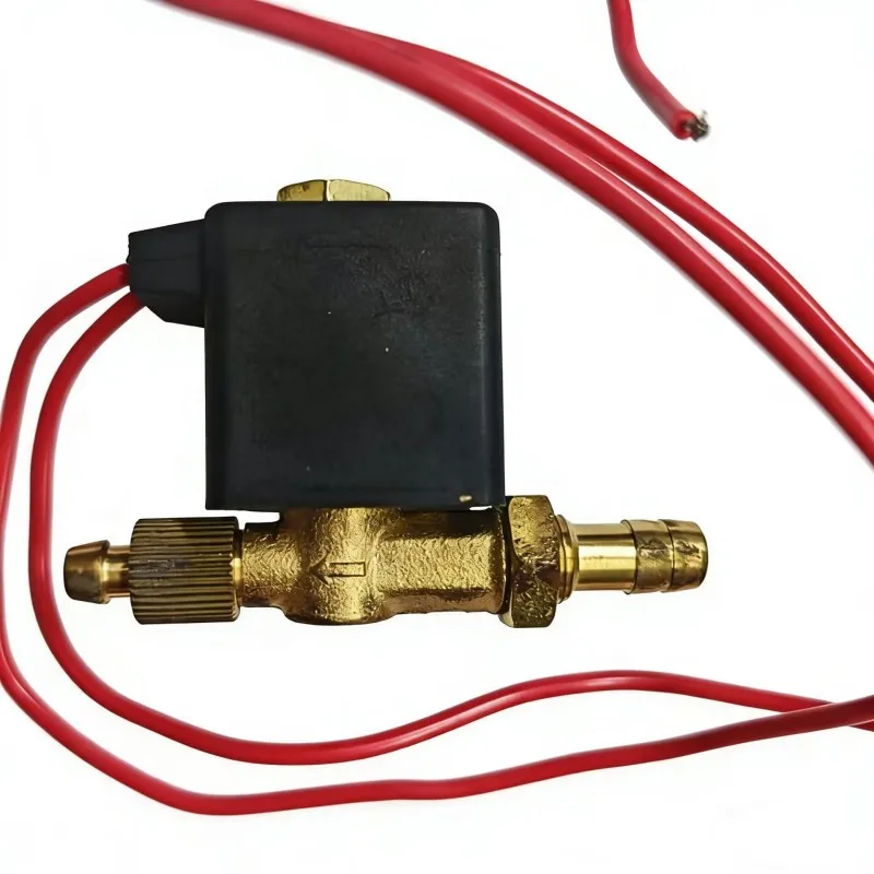 

BRIL Brass Solenoid Valve Argon Arc Welding Plasma Gas Protection welding Inlet6mm Outlet8mm, IP65, Flow Control for Welding Mac